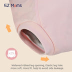EZ Moms 6 Packs Toddler Potty Training Underwear Absorbent Training Pants Toilet Training Pants 2T-7T