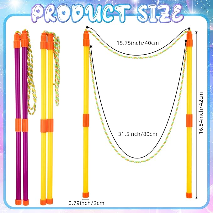 Lenwen 16 Pcs Giant Bubble Wands Kit Big Maker Toy Large Gigantic Bubble Wands with Refill and Tray for Summer School Birthday Outdoor Playtime Fun Activity Party Favors(Assorted)