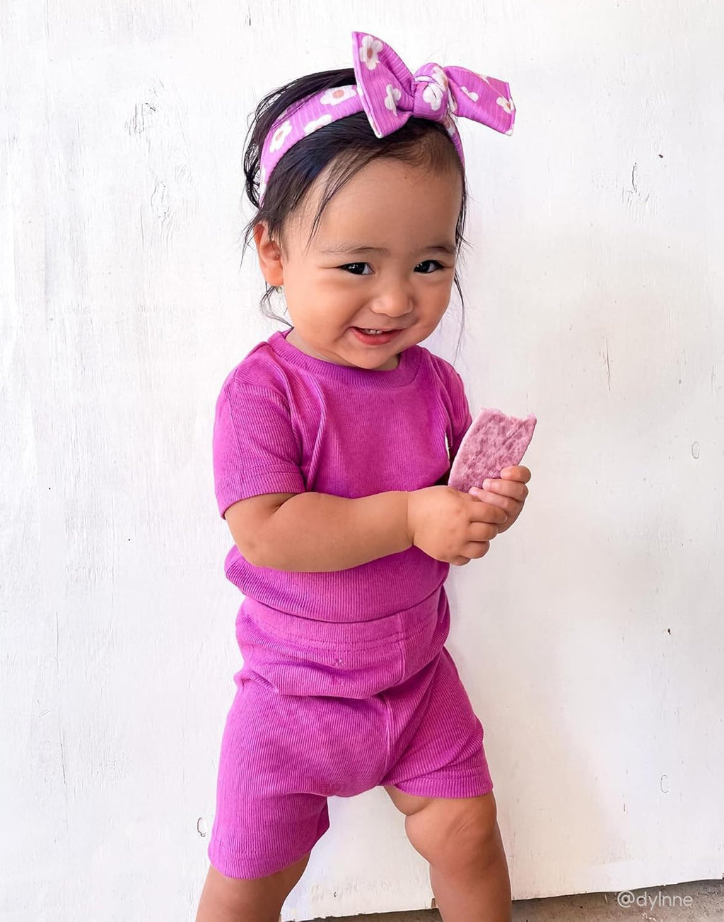 moimoln Pajamas Set 6M-5Y Solid Ribbed Unisex Baby & Toddler, Soft Viscose, Snug-Fit, Everyday Sleepwear