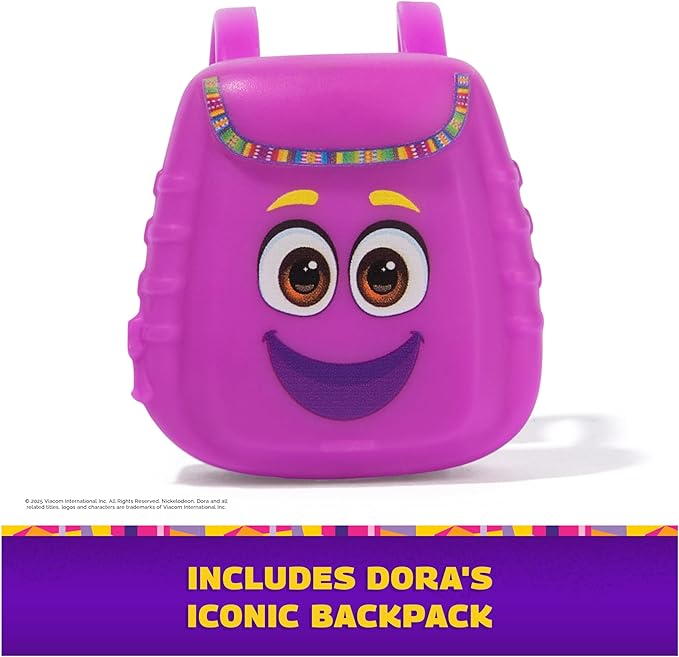 Dora, Best Friends Dora & Boots Set, 6-inch Doll with Clothes, Backpack & Boots Toy Figure, Kids Toys for Girls & Boys Ages 3 and Up