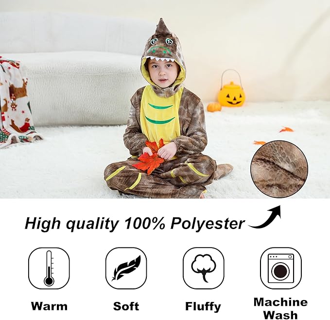MICHLEY Adorable Animals Cosplay Costume for Kids 3-12Years Soft Breathable & Skin Friendly Halloween Birthday Party