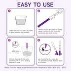 Ovulation Test Strips, Amazewell Ovulation Strips Fertility Test for Women Ovulation Predictor Kit for Home, 30pcs LH Test Strips Ovulation Kit Bulk, 5mm Width Easy Grip, High Accuracy