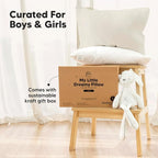 KeaBabies Toddler Pillow with Pillowcase, Jumbo 14X20 - Soft Organic Cotton Toddler Pillows for Sleeping - Machine Washable - Perfect for Travel, Toddler Bed Set (Clay)