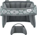 NAPUP Child Head Support for Car Seats – Safe, Comfortable Head & Neck Pillow Support Solution for Front Facing Car Seats and High Back Boosters – Baby & Kids Travel Accessories (Grey)