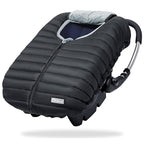 Orzbow Winter Carseat Cover for Baby, Baby Car Seat Cover for Boys & Girls, Warm Infant Car Seat Covers for Cold Weather, Rain & Snow Repellent, Waterproof, Universal Fit, Newborn Essentials, Black