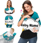 Baby Car Seat Stroller Cover Nursing Cover New Mom Breastfeeding Scarf Soft Stretchy Infant Carrier Cover Car Canopy Coverage