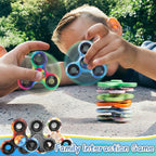 12PCS Fidget Spinner Toy Pack for Kids Adults, Metal Tri-Spinner Fidget Toy Set, Sturdy Hand Spinner for Stress Relief, Easter Halloween Party Supplies Goodie Bag Stuffers Classroom Prizes
