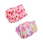 ALVABABY 2pcs Cloth Diaper Wet Dry Bags Waterproof Reusable with Two Zippered Pockets Travel Beach Pool Daycare Soiled Baby Items Yoga Gym Bag for Swimsuits or Wet Clothes LZ0102