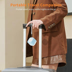 Portable White Noise Machine,Mini Sound Machine for Travel with Breathing Night Light,16 Soothing Sounds,Timer,Rechargeable Brown Noise Machines for Sleeping Adults Gift,Office Privacy,Home (Blue)