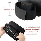 Funbliss Baby Car Mirror for Fixed Headrest, Compatible with Tesla Car Mirror for Baby and Other Models, 360° Rotation Clear & Wide View, Easy Install with Non-Slip Elastic Fixing