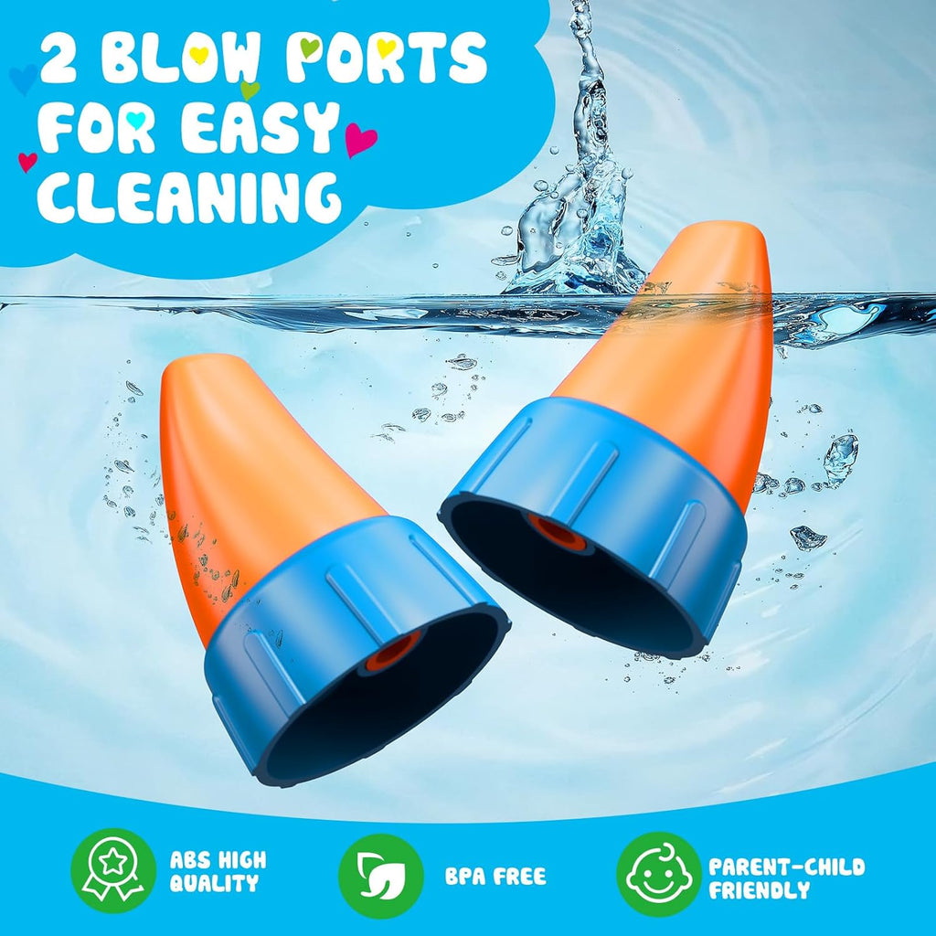 Voice Changer Toy for Kids 5-7: Animal Sounds Horn 30 Fun Sound Effects & Lights Voice Changer Device Kids Hunting Toys Nature Exploration Outdoor Toys for Boys Girls Ages 3-8 Olds, Orange