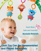 Pau1Hami1ton Baby Stroller Arch Toys, Car Seat Toys,Baby Gifts.S-19(Lion)