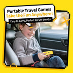 Tic Tac Toe Game, 3-in 1 Electronic Handheld Game Console, Road Trip Activities for Kids - Juegos para Niños - Ideal Gifts for Kids and Adults