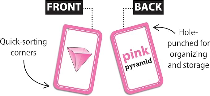 Teacher Created Resources Shapes and Colors Flash Cards (EP62051) Medium