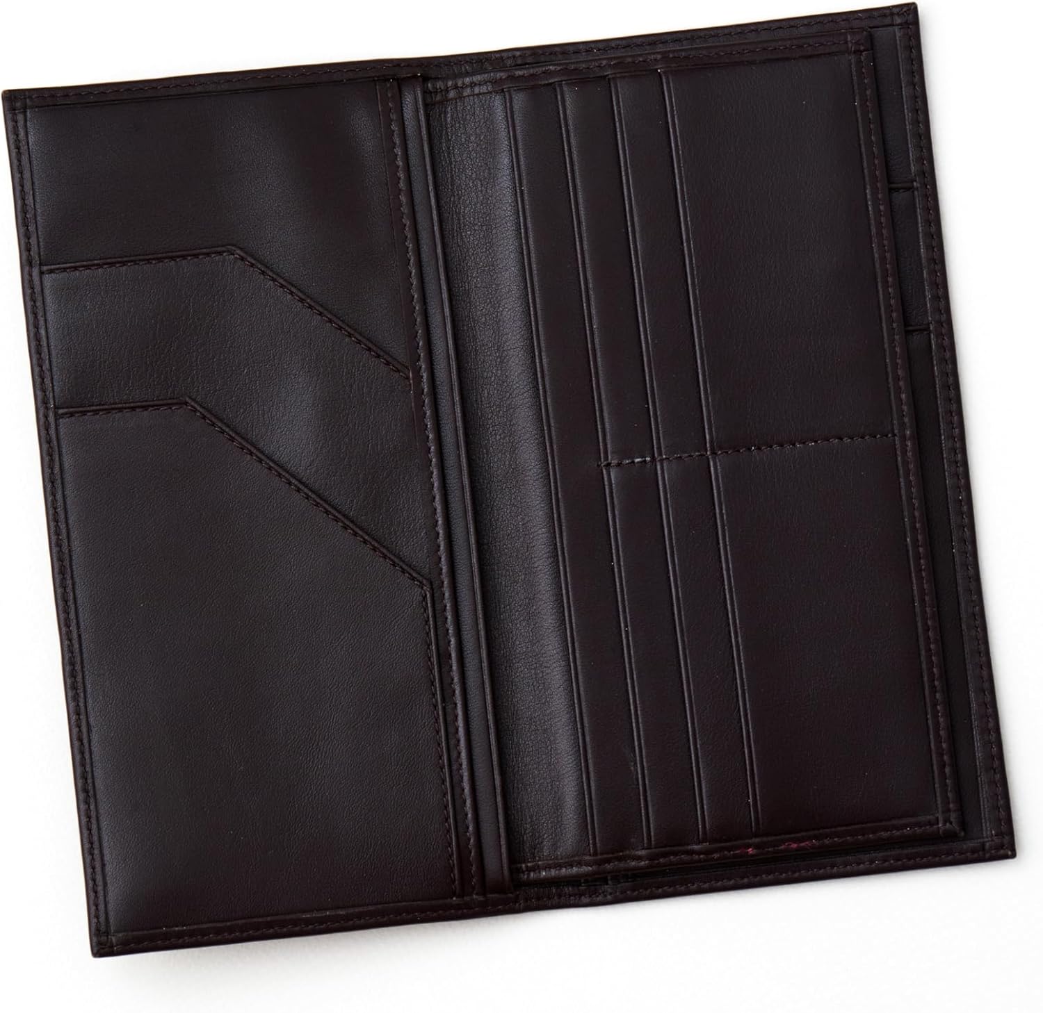 Passport Holder Travel Wallet for Men & Women, RFID Handcrafted Full Grain Leather Cover, 12 Card Slots & 4 Compartments, Gift Box & Pouch, Brown