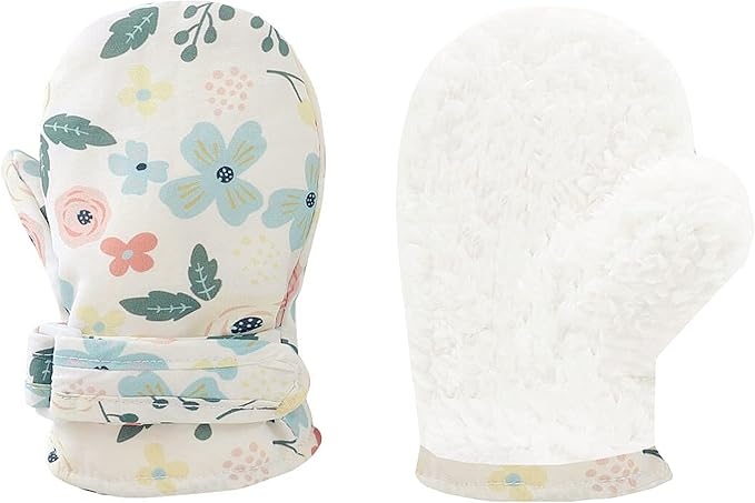 Toddler Gloves Kids Mittens Winter Warm Lined Fleece Gloves Waterproof Snow Baby Mitten for Boys Girls