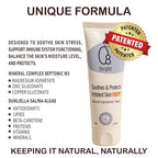 Oeight Baby Skin Irritation Cream Soothe & Protect Irritated Skin Forte for Baby, Kids Irritated Face Cream Skin Relief Dermatologist Tested and Hypoallergenic Gentle Eczema Therapy - Made in Israel