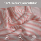 Organic Baby Swaddle Sleep Sacks, 2-Pack Swaddles for Newborns Baby Essentials, Infant 0-3 Months, 100% Cotton Soft & Snug Adjustable Wrap Nursery Swaddling Blankets Improves Sleep