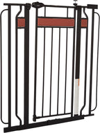 Regalo Easy Step Extra Tall Arched Décor Walk Thru Baby Gate, Award Winning Brand, Includes 4-Inch Extension Kit, 4 Pack Pressure Mount Kit and 4 Pack Wall Mount Kit, Bronze