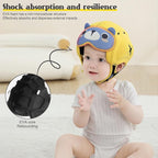 Baby Head Protector Helmet, Breathable Baby Head Protector for Crawling and Walking, Infant Soft Helmet, Anti-Collision, Ultra-Lightweight, Expandable and Adjustable Age 10-24 Months