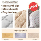 Baby Play Mat, 50x50 Playpen Mat with Super Soft Touch, Activity Mat with Upgraded Anti-Slip Bottom, Machine Washable Crawling Mat for Floor & Picnic (Boho Gray)