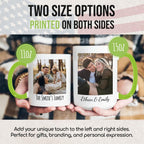 Ship Next Day Custom Mug Design Your Own Photo Text Personalized Picture Gifts for Women Men Customized Gifts Idea Personalized Coffee Mugs 11oz Light Green Handle