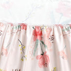 Stretchy Changing Pad Covers BROLEX Changing Table Cover for Baby Boys Girls,2 Pack Jersey Knit,Pink Blossom