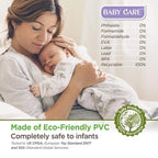 Baby Care Play Mat (Medium, Nordic Trails - Morning Fog Arrows) 73’’ x 49’’ Original One-Piece Reversible Rollable Waterproof Play Mat for Infants, Babies, Toddler, and Kids