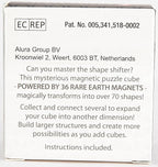 Shashibo Shape Shifting Box - Award-Winning Fidget Toy w/ 36 Rare Earth Magnets - Fidget Cube Transforms Into Over 70 Shapes, Sensory Toy Gift for Kids, Teens, and Adults (Confetti)