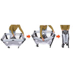 Baby Trend Nursery Den Playard with Snooze Pod and Flip Over Changer, Diamond Sage