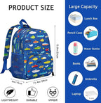 Toddler Backpack for Boys 3-8: Preschool Kindergarten Backpack - Cute Kids Backpacks for Boys-Underwater World