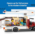 LEGO City Holiday Adventure Camper Van Building Toy Set - Vacation Toy for Kids, Boys and Girls, Ages 6+ - Includes 3 Minifigures and Accessories - Gift Idea for Birthdays and Holidays - 60454