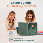 Cali's Books Rock Music Books for Toddlers 1-3 - Singing Button Sound Board Book for 2 Year Old Children, Musical Toddler Rock Songs Toys, 18 Month Interactive Learning Toy, USB-C Rechargeable