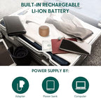 Babelio White Noise Sound Machine for Adults Kids Baby, Mini, 15 Non-looping Sounds, Timer, Memory Function, Easy to Pocket and Travel Wood 2 Pack