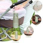 Portable Bottle Warmer for Travel - 5-Min Heating for Breast Milk, Formula & Water, 12oz Large Capacity, Long Battery Life, Baby Flask for Vehicle Car Airplane Journey