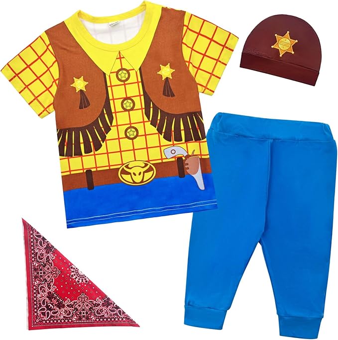 Toddler Kids Boys Royal Prince Charming Uniforms Baby Police Astronaut Outfit Halloween Prison Cosplay Costume