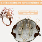 Baby Helmet for Crawing Walking,Soft Infant Safety Helmet,Baby Helmet 1-2 Years for Anti-Fall Head Protector,Adjustable, Breathable