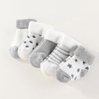 Baby Hats Mittens and Socks Set Cotton Newborn Hat Beanie Soft Infant Girls Boys Caps Gloves 0-6 month