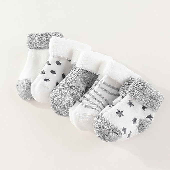 Baby Hats Mittens and Socks Set Cotton Newborn Hat Beanie Soft Infant Girls Boys Caps Gloves 0-6 month