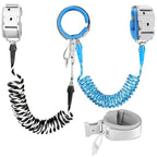 Accmor 2 in 1 Toddler Leash with Magnetic Lock, Kids Anti Lost Wrist Link 2 Packs Keep Twins Close, Reflective Child Walking Restraints Hand Straps Tether for Baby Boys Girls to Outdoor Traveling