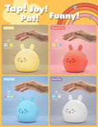 Night Light Kids, Cute Soft Glow Protect Eyes Deer Night Light Lamp with 30mins Timer Rechargeable Nightlight for Kids Children Women Girls Toddler Bedroom Bedside Livingroom