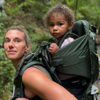 Vandra™ Forest - Scandinavian Hiking Baby Carrier Backpack - Gravity Lock™ Hard-Shell Frame - Nest Child Carrier for Toddler & Kids - Dust Bag, Alu Tag & More Included