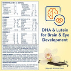 PediaSure Peptide 1.0 Cal, Peptide-Based Formula, Sole-Source Nutrition Drink for Tube Feeding or Oral Nutrition, Vanilla, 8-fl-oz Bottle, Pack of 24