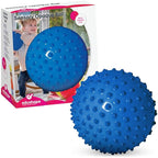 Edushape Sensory Ball for Baby - 7” Solid Primary Color Baby Ball That Helps Enhance Gross Motor Skills for Kids Aged 6 Months & Up - Pack of 1 Vibrant Colorful and Unique Textured Ball for Baby