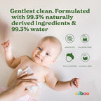 Caboo Baby Wipes, Made with Bamboo Viscose, Certified Made Safe Ingredients, Unscented Baby Wipes Good for Sensitive Skin, 72 Wipes Per Travel Pack, Bulk Total of 864 Wet Wipes