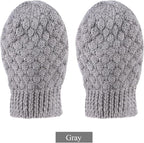 Baby Knit Mittens Toddler Boys Girls Gloves Winter Infant Newborn No Scratch Mitten 0-3 Years