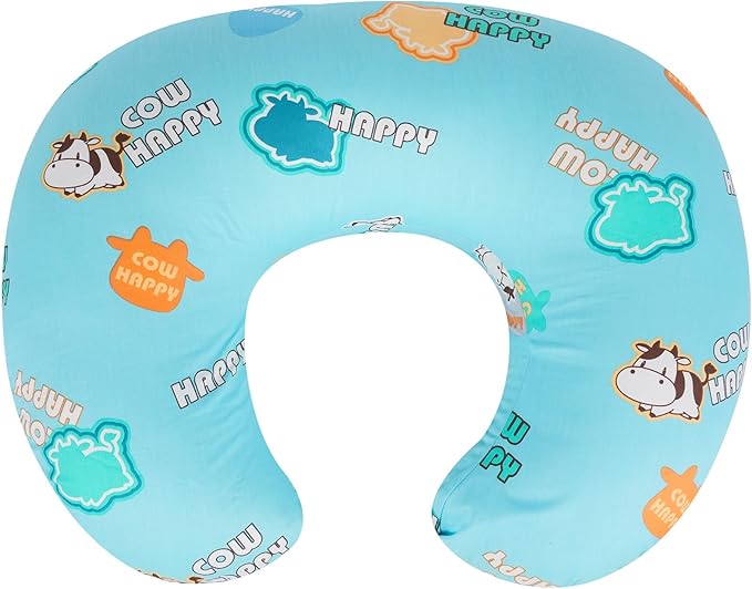 Nursing Pillow & Breastfeeding Pillow – Ergonomic C-Shape for Breastfeeding & Bottle Feeding, Standard Size Breathable with Washable Cover, Hypoallergenic,Tummy Time & Sitting Support ( 0-18Months)