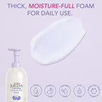 Jergens Baby Calming Head to Toe Foaming Wash, Baby Shampoo and Body Wash, Shampoo Tear Free, Kids Foaming Body Wash, 18 Fl Oz