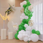 140pcs Lime Green Round Balloons Different Sizes 18 12 10 5 Inch Latex Balloons for Arch Decoration Party Balloon Kit for Graduation Birthday Party Wedding Balloon Baby Shower Decoration