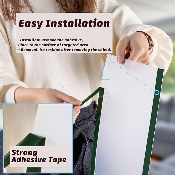 2PCS Child Proofing Door Finger Pinch Protector Clear Door Jam Shield for Child Safety Finger Pinch Guard Hinge Protectors for Kids/Pet